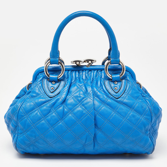 marc jacobs blue satchel